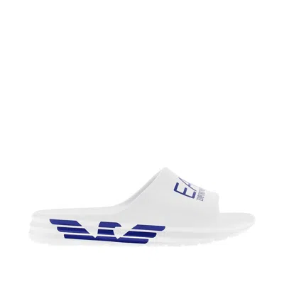 Ea7 Crusher Distance Rubber Slides In White