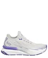 Ea7 Crusher Distance Sonic Knit Sneakers In Grey