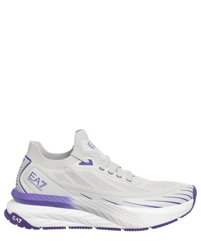 Ea7 Crusher Distance Trainers In Grey