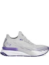 Ea7 Crusher Distance Sonic Knit Sneakers In Gray