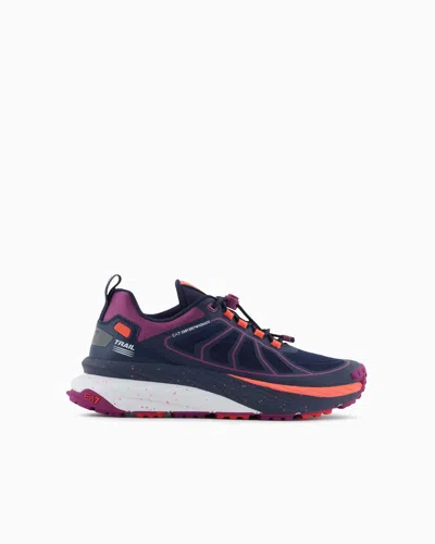 Ea7 Crusher Distance Sonic Rambler Sneakers In Patterned