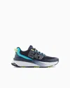 Ea7 Crusher Distance Sonic Trail Sneakers In Blue