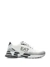 Ea7 Sneaker In Breathable Technical Fabric In White
