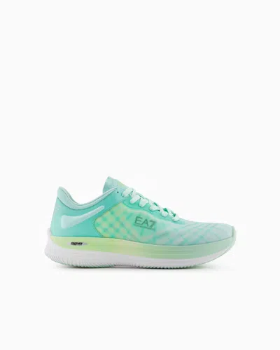 Ea7 Crusher Speed Sneakers In Blue
