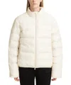 Ea7 Down Jacket In Beige