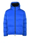 Ea7 Down Jacket - Blue In Blue