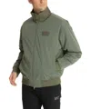 Ea7 Down Jacket In Green