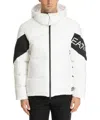 Ea7 Down Jacket In White