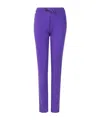 Ea7 Drawstring Waist-edge Sweatpants In Blue