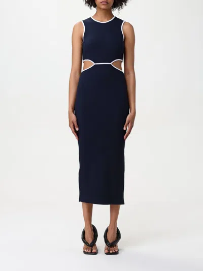 Ea7 Dress  Woman Color Blue