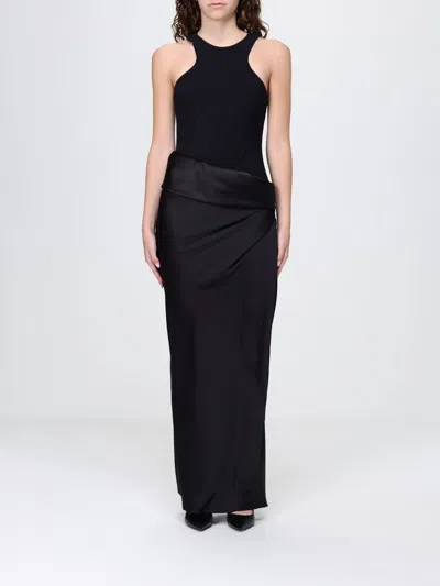 Ea7 Dress Woman In Black
