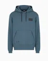 Ea7 Dynamic Athlete Cotton Oversized-print Sweatshirt In Grey