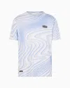 Ea7 Dynamic Athlete Crew-neck T-shirt In Ventus7 Technical Fabric In Grey