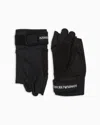 Ea7 Dynamic Athlete Gym Gloves In Black