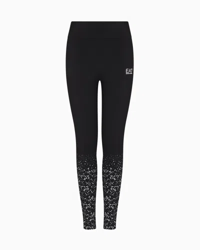 Ea7 Dynamic Athlete Leggings Aus Ventus7-funktionsgewebe In Black