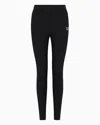 Ea7 Official Store Dynamic Athlete Leggings In Vigor7 Technical Fabric In Black