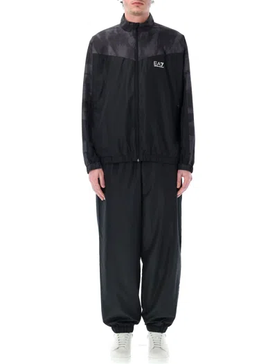 EA7 DYNAMIC ATHLETE PRINTED TRACKSUIT