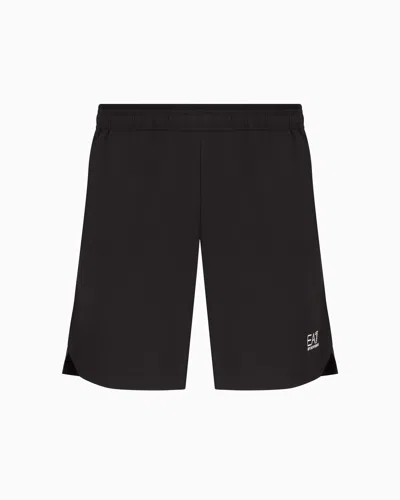 Ea7 Dynamic Athlete Shorts In Ventus7 Technical Fabric In Black