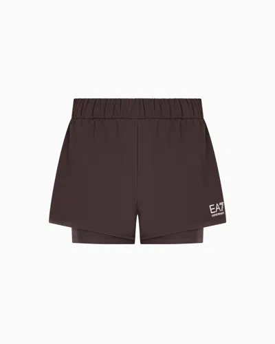 Ea7 Dynamic Athlete Shorts In Ventus7 Technical Fabric In Grey