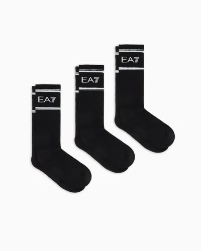 Ea7 Dynamic Athlete Socks In Black