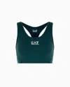 Ea7 Dynamic Athlete Sports Bra In Vigor7 Technical Fabric