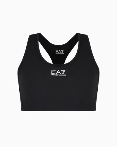EA7 DYNAMIC ATHLETE SPORTS BRA IN VIGOR7 TECHNICAL FABRIC
