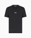Ea7 Dynamic Athlete T-shirt In Ventus7 Technical Fabric In Black