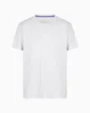 Ea7 Dynamic Athlete T-shirt In Ventus7 Technical Fabric In White