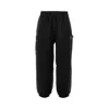 Ea7 Contrast-trim Joggers In Black