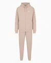 Ea7 Dynamic Athlete Tracksuit In Natural Ventus7 Technical Fabric In Neutral
