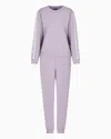 Ea7 Dynamic Athlete Tracksuit In Natural Ventus7 Technical Fabric In Purple