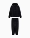 Ea7 Dynamic Athlete Tracksuit In Ventus7 Technical Fabric In Black
