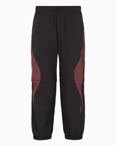 Ea7 Dynamic Athlete Trousers In Ventus7 Technical Fabric In Puce