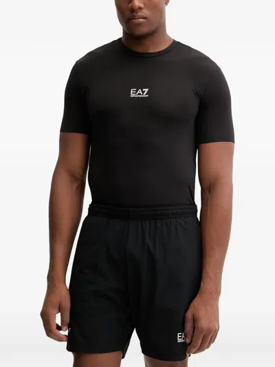Ea7 Dynamic Athlete T-shirt In Black