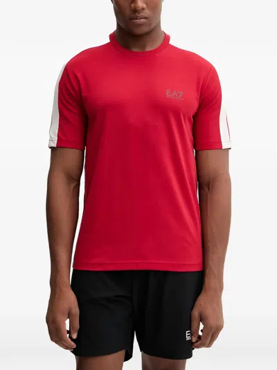 Ea7 Dynamic Athlete T-shirt In Red