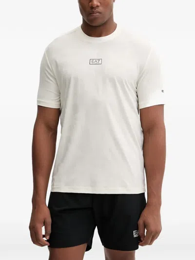 Ea7 Dynamic Athlete T-shirt In White