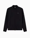 Ea7 Dynamic Athlete Zip-up Sweatshirt In Ventus7 Technical Fabric