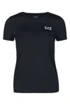 Ea7 Vigor7 Logo-print T-shirt In Uc001