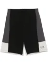 Ea7 Emporio Armani Colour-block Shorts