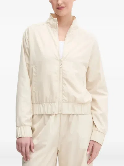 Ea7 Elastic-cuffs Tracksuit (set Of Two) In Neutral