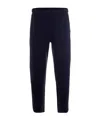 Ea7 Lightweight Technical Polyamide Trousers In Blue