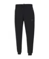 Ea7 Elastic Waist Sweatpants In Black