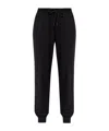 Ea7 Precious Stretch-modal-blend Joggers In Black