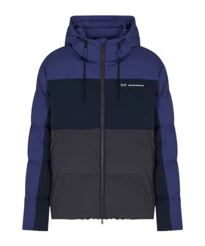 Ea7 Emporio Armani Athletic Colour Block Jacket In Multi
