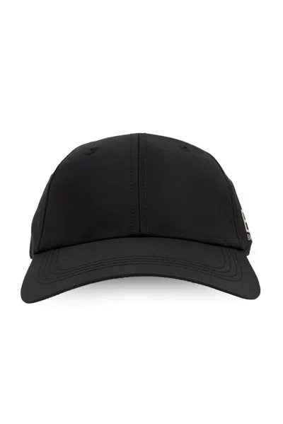 Ea7 Logo-print Baseball Cap In Black
