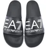 Ea7 Emporio Armani Beach Sliders Navy Blue In Navy