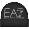 Ea7 Emporio Armani Beanie Hat Black In Black