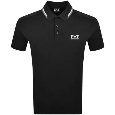 Ea7 Emporio Armani Block Polo Black