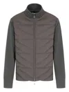 Ea7 Emporio Armani Bomber Jacket In Gray