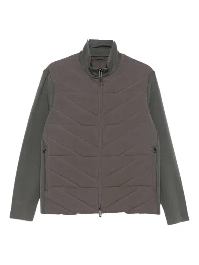 Ea7 Emporio Armani Bomber Jacket In Gray